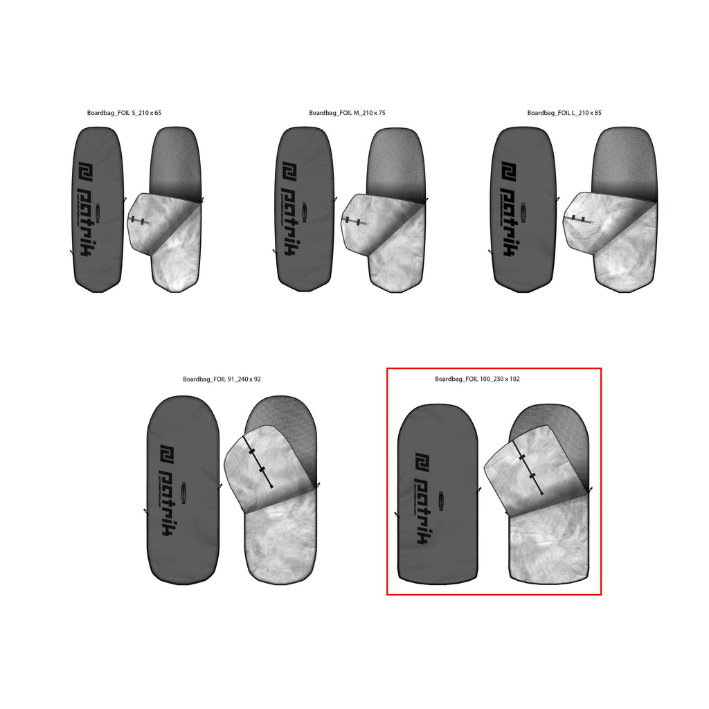 Patrik Single Boardbag FOIL
