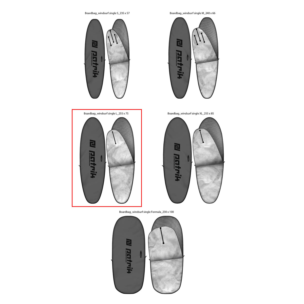 Patrik Single Boardbag FIN