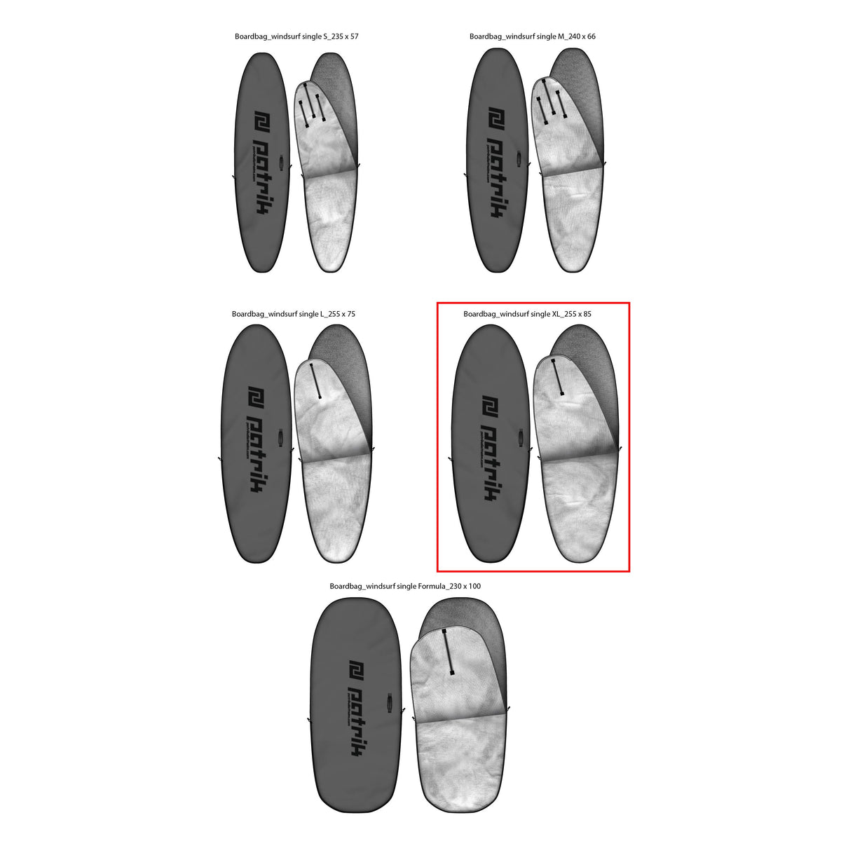 Patrik Single Boardbag FIN